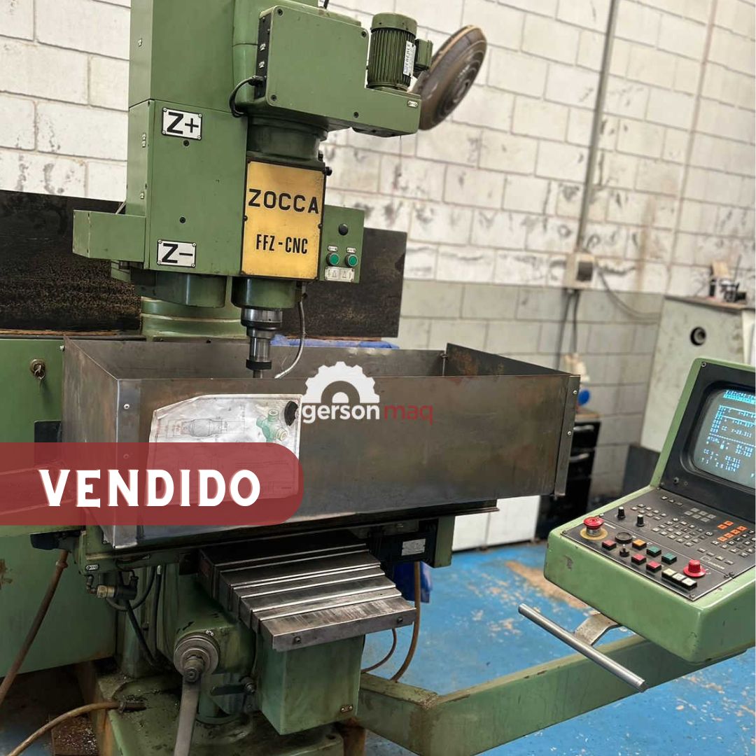 FRESADORA CNC ZOCCA FFZ-CNC em ótimo estado